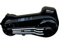 Single Belt Belt Drive Kits Classic Base Plate Matte Black Powder Coated