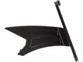 FXDR Aluminum License Plate Side Mount Kit German Size, Long Flat Black Satin
