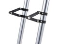Adjustable CNC Headlight Braket 49mm Fork Mount Black Anodized