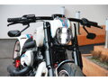 6-Piece Fork Covers with lower Fork Aluminum Covers Plain Gloss Black Powder Coated