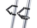 Adjustable CNC Headlight Braket 49mm Fork Mount Black Anodized