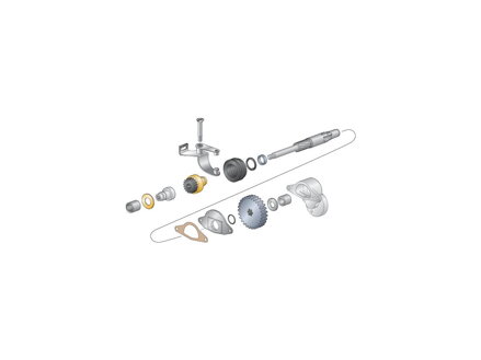 Starter Shaft Shifter Collar Starter Shaft Shift Collar