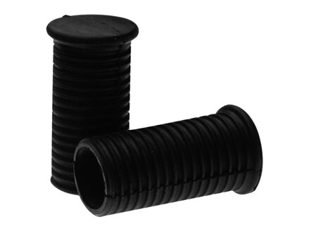 FOOTREST RUBBER Footpeg Replacement Rubber Black