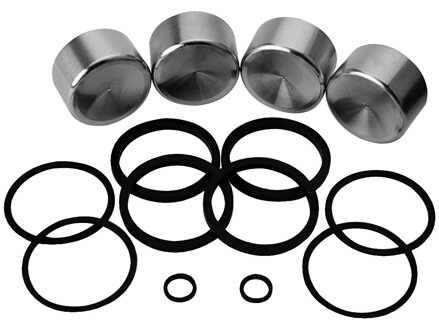 Brake Caliper Piston and Seals Rebuilt Kit Front Rear