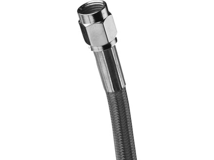 Clear Coated Universal Brake Line Stainless Steel Clear Coated 11"