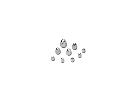 Acorn Nut Chrome 3/8"-16 UNC