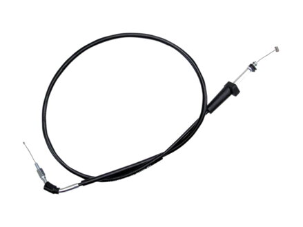 Aftermarket Carburetor Idle Cable 90 ° Stainless Steel Clear Coated Chrome Look 42,5"