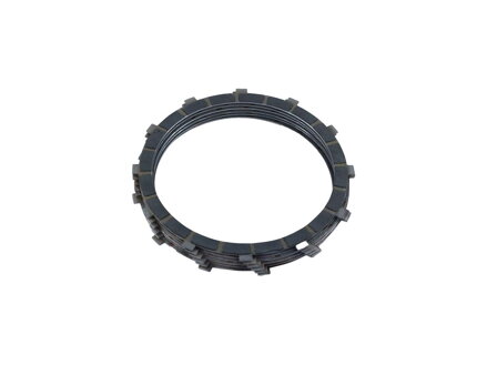 Series K Aramid Clutch Kit Kit consists of 6 friction plates. 25% more surface area.