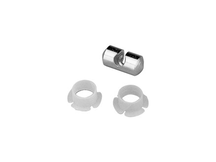 Clutch Cable Pivot Pins Slotted with Bushing Kit, for Non-Eyelet Clutch/Brake Cables Pack 12