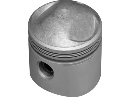 Cast Piston Stroke 4,250" Bore 3,517" (89,3318 mm ) 8:1 +.020 mm Cast Aluminium 1340 ccm (80 cui)