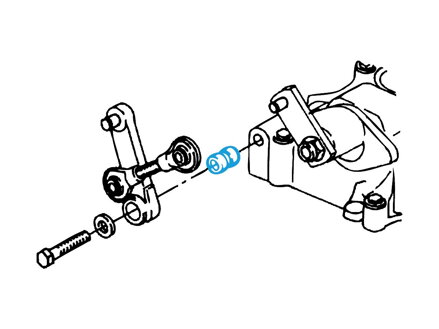SPACER-SHIFT LEVER