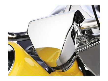 Bar Clamp Cover for FL Softail and FL 4-Speed For use without Steering Damper Chrome