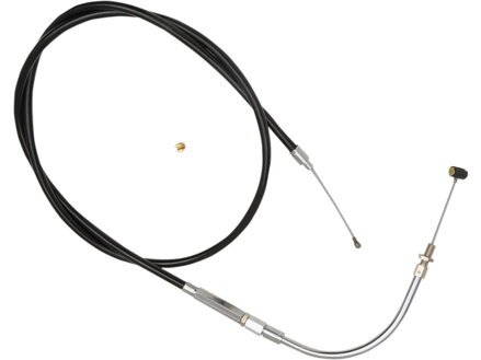 Traditional Black Idle Cable 90 ° Black Vinyl 42"
