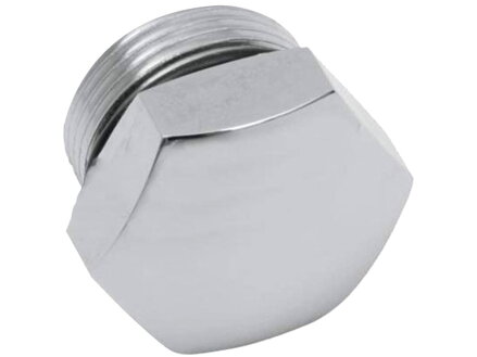 OE Reproduction Transmission Filler Plug Chrome 7/8"-18