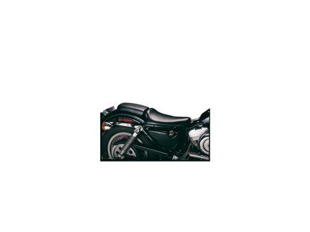 Bare Bones Pillion Pad Smooth Black Vinyl