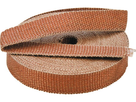 Insulating Exhaust Wrap 2" x 1/16" x 50 Ft. Roll Tan