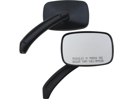 Ass... Rectangular Mirror Black
