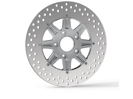 Velocity 2-Piece Brake Rotor Chrome Stainless Steel 11,5" Rear