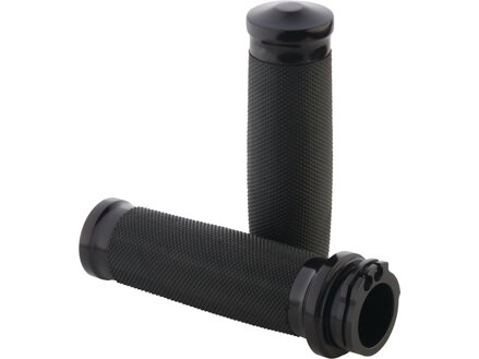Tornado Grips Black Anodized 1" Throttle Cables