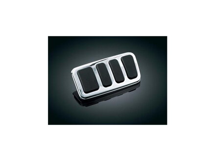 ISO Extended Brake Pedal Pad Chrome