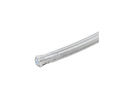 Clear and Black Coated Brake Line Roll Stainless Steel Clear Coated 144"