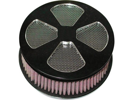 4-Spade Air Cleaner Cover Black
