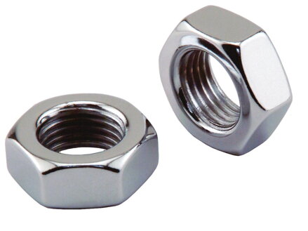 Jam Nut Pack Chrome 3/8"-16 UNC