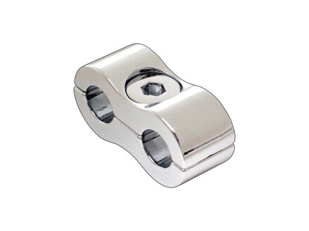 Throttle/Idle Cable Clamp Chrome