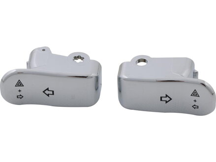Switch Extension Cap, chrome Turn Switch Extension Cap