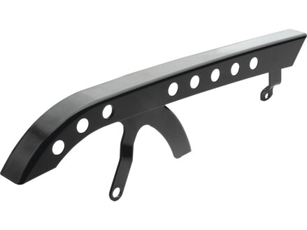 Drilled Belt Guard Black