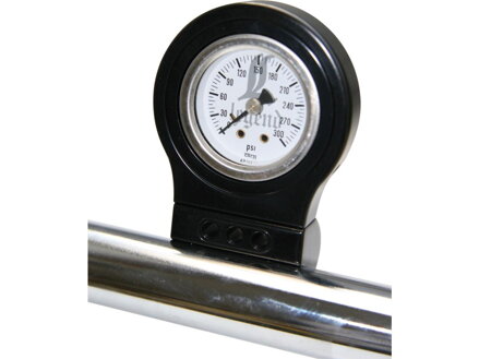 Gauge 40mm Handlebar Adapter Chrome