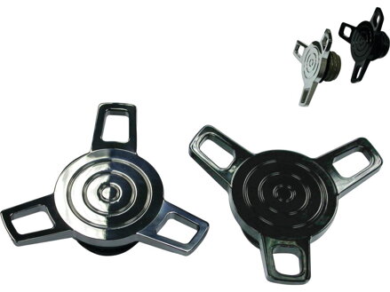 Spinner Gas Cap Right side cap only (Vented) Black