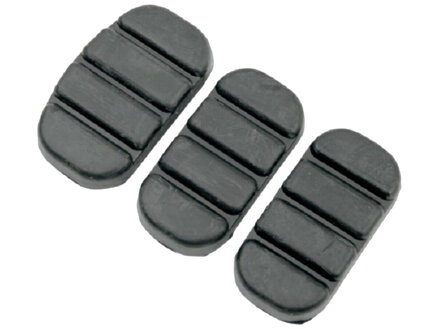 ISO Brake Pedal Pad Replacement Rubber Black