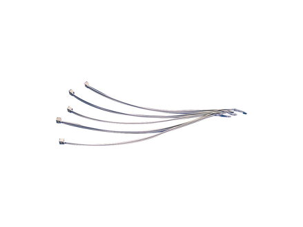 300 mm Chrome Cable Ties