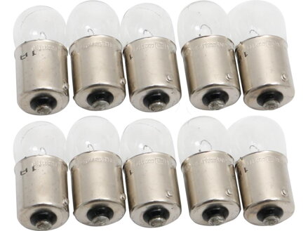 Replacement Bulb 12V, 10W (Bullet Light) Clear Pack 10