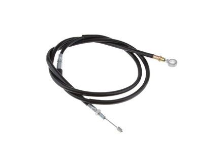 Classic Black Clutch Cable +4" Black Vinyl 65,8"