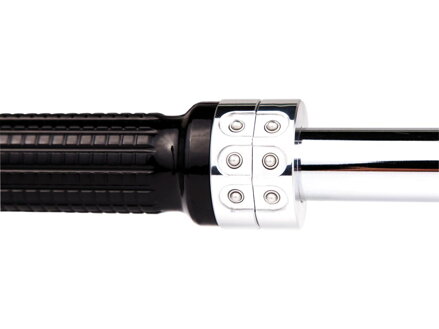 mo.switch mini Push-Button Clamp Aluminium Polished 1"