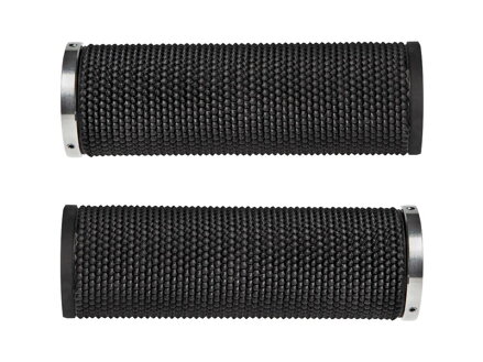 Base Rubber Grips Black Ring Black 1" Throttle By Wire