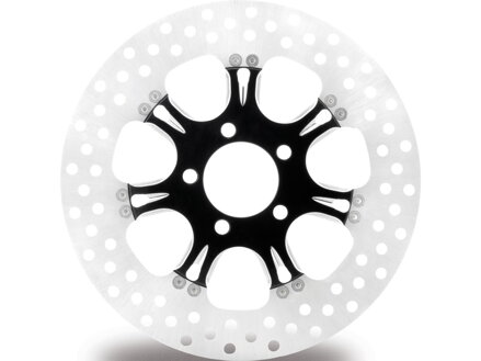 Virtue Brake Rotor Contrast Cut Platinum 13" Front