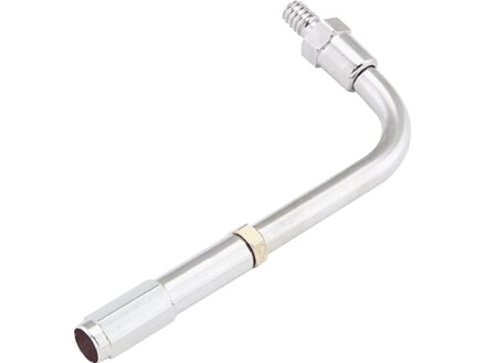 Throttle Cable Elbow With 130° bend, 5/16"- 18 Thread Screw-On