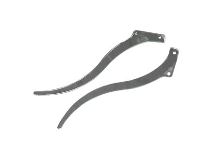 Replacement Fender Struts with Hardware Chrome