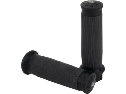 Tracker Grip Set Black Ops Anodized 1" Throttle By Wire