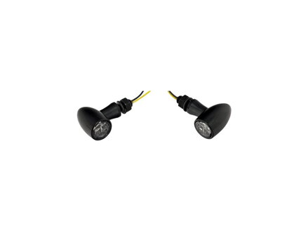 Paradox LED Turn Signal Black Clear LED