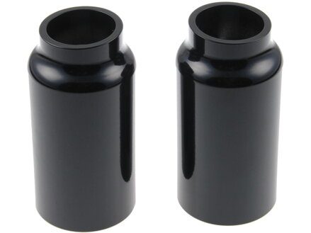 Lower Fork Cover Black Gloss Powder Coated