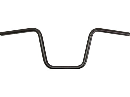 270 Ape Hanger Handlebar Dimpled 3-Hole Black Powder Coated 1" Throttle Cables