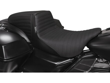 Kickflip Seat Pleated Stitch Gripp Tape Black Vinyl