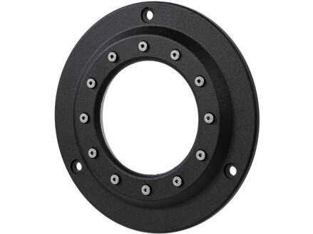 Porthole Derby Cover 3-hole Textured Black
