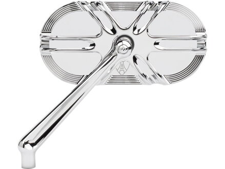 Deep Cut Caged Series Forged Billet Mirror Chrome Left