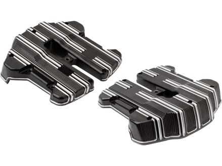10-Gauge Rocker Box Cover Black Cut Anodized
