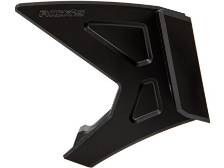 FXDR Aluminium License Plate Side Mount Bracket Short Flat Black Satin